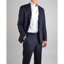 Oscar Jacobson Herre Dress Blå 3XL,