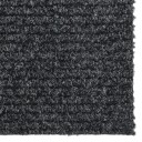 vidaXL Smussfangende teppeløper 100x450 cm antrasitt