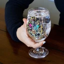 Paladone Harry Potter Hogwarts Colour Change Water Glass V2