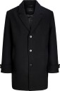Jack & Jones Jprblawalter Wool Blend Coat Sn   BLACK   M