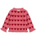 Konges Sløjd Genser   Ull/Polamid   Strikk/Rib   Laula   Heart   Konges Sløjd   4 år (104)   Genser Rosa Rød