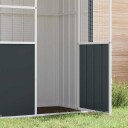 Fuglebur Antrasitt 215X78X200 cm Galvanisert Stål
