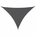 vidaXL Solseil oxfordstoff trekantet 3,5x3,5x4,9 m antrasitt