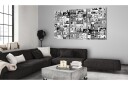 Bilde Banksy Graffiti Collage Iii 90x60   Artgeist sp. z o. o.
