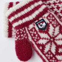 Hestra Kid´s Nordic Mitt – red/offwhite 3