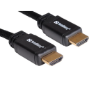 Sandberg 2.0 HDMI-kabel 5m Hankjønn til Hankjønn Svart