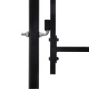  Dobbel hageport med spydhoder 400x248 cm