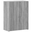  Skoskap grå sonoma 60x32x77,5 cm konstruert tre