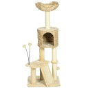 Northio Stor Sisal Skrapestolpe For Katter 116Cm Beige