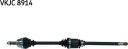 SKF VKJC 8914 Drivaksel