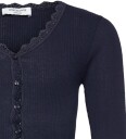 Rosemunde Kids Rkbalta Modal Ls Lace Cardigan Navy 164