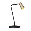 Lucande Angelina bordlampe, messing-gull