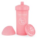 Tutekopp Twistshake 360ml Pastell Rosa 12+m