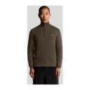 Lyle & Scott cotton merino quarter zip jumper
