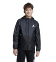Adidas Performance Regnjakke J Rain Svart Adidas Performance 5 år 110 Regnjakke