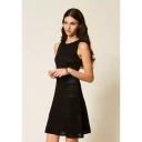 Twinset Dame Kjoler Svart M,