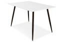 Venture Design Polar spisebord Hvit/svart 120 x 80 cm
