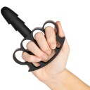 Doc Johnson Vac-U-Lock Knuckle Up Håndtak      - Svart