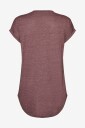 Zizzi   Nattkjole mAlis S/S Abk Dress   Brun