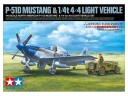 Tamiya 1/48 US P-51D Mustang and 1/4ton 4x4 Light Vehicle