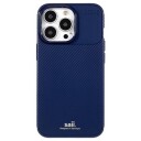 Saii Karbonfiber iPhone 13 Pro Max TPU Deksel Blå