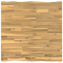 vidaXL Rektangulær Bordplate 80 x 80 x 3,2 cm Torget Solid akasietre