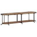  TV benk 160x42x40 cm heltre akasie