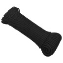  Båttau helsvart 4 mm 25 m polypropylen