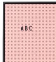 Design Letters bokstavstavle A2 Rosa