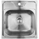 Secher Esbjerg 400 BK1 kjøkkenvask 47x49,8 cm rustfritt stål