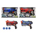 Space Patrol Blaster m/ lys og lyd 26cm assortert