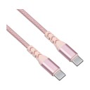 DACOTA PLATINUM USB-C- – USB-C-KABEL 3 M, ROSEGULL