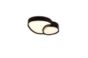 Trio Lighting Taklampe Rise 43 cm Matt svart