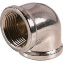5 stk 3/4'' vinkel 90° m/m chrome 3/4 inch