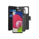 Puro 2-I-1 Magnetisk Lommebok-Deksel Galaxy A53 5g Svart