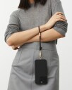 Ideal Of Sweden Cord Phone Wristlet Strap Black