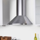 FLEXIT KJØKKENHETTE ELEGANT E/F 60 CM SORT