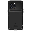 Love Mei Powerful iPhone 14 Pro Max Hybrid-deksel Svart