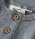 Lil" Atelier Body I/e Bomull/Lyocell NbmGeo Slim Tradewi Lil Atelier 62 Langermet Body Blå