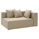 Brafab Muki avsluttende del venstre Light taupe