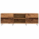  TV-benk gammelt tre 150x30x50 cm konstruert tre 8721158445674