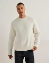Jack & Jones Jornorrebro Catskills Knit Crew Nec Collegegensere Beige