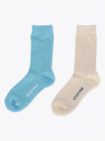 Twentyfour Aurora Idun Ullsokk 2 Pack Blå 39 41