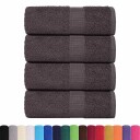  Vaskekluter FROGN 4 stk antrasitt 15x21 cm 360 gsm