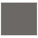 Vidaxl Vektdyne grå 200x220 cm 9 kg stoff