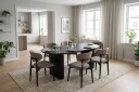 Spisegruppe Bark Noira Svart -