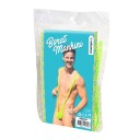 Northix Borat, Mankini - Neongrønn