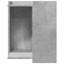 Vidaxl Skap Til Kattetoalett Betonggrå 42X42X51 cm Konstruert Tre