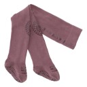 Gobabygo Misty Plum Crawling Strømpebukser Organic Bomull 6 12 mdr