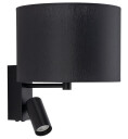 Santana vegglampe Svart